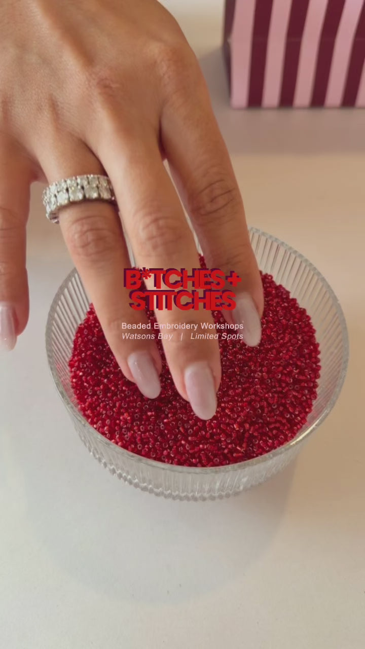 B*tches & Stitches: Beaded Embroidery Workshop